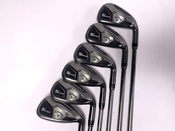 Callaway Big Bertha 2015 Iron Set 5-PW Mamiya Recoil 460 F3 Regular RH