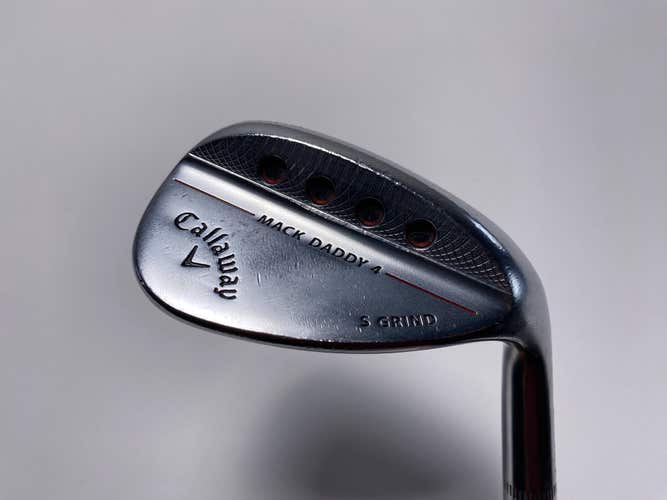 Callaway Mack Daddy 4 Chrome Lob Wedge LW 58* 10S DG S200 Tour Issue Stiff RH