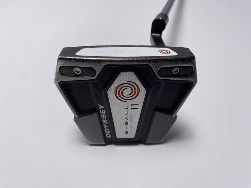 Odyssey 2-Ball Eleven Tour Lined CH Putter 34" SuperStroke Flatso 2.0 Mens RH