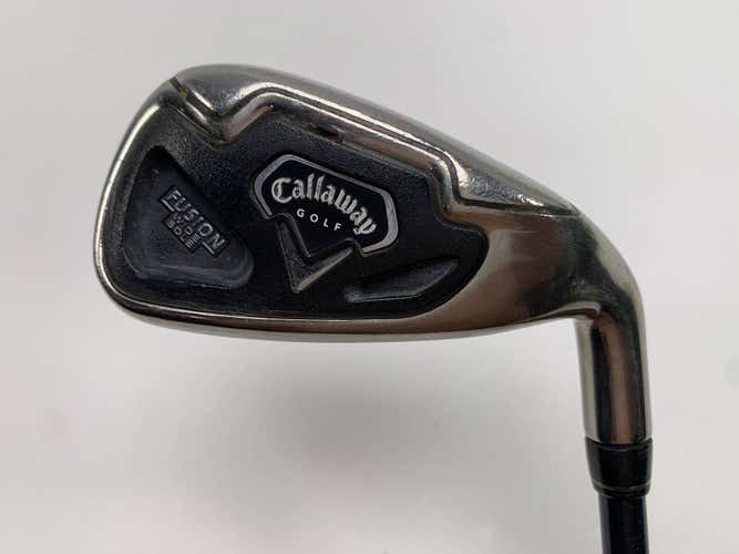 Callaway Fusion Wide Sole Single 6 Iron 75g Regular Graphite Mens RH