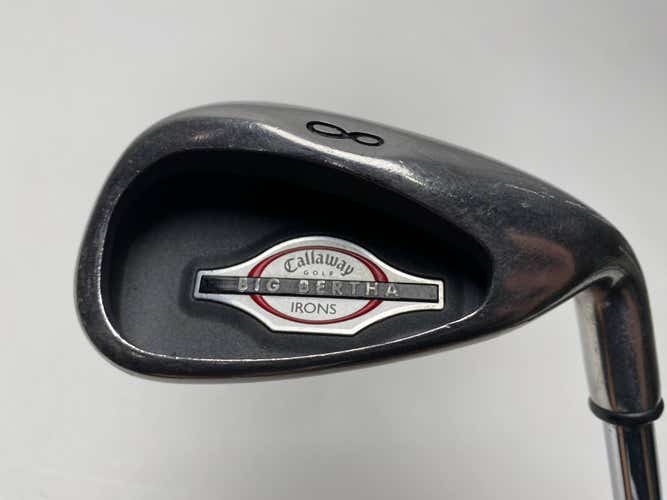 Callaway Big Bertha 2002 Single 8 Iron Uniflex Steel Mens RH Midsize Grip