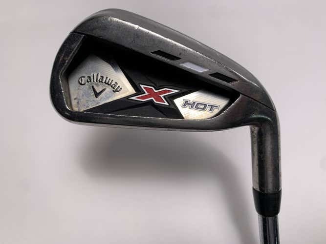 Callaway X Hot 2013 Single 6 Iron 2* Flat True Temper Speed Step 85 Stiff RH