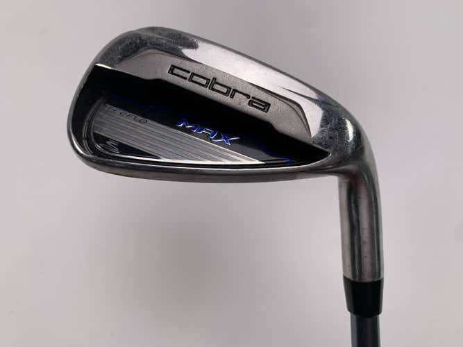 Cobra MAX Single 9 Iron White Tie X4 Lite Graphite Mens RH Midsize Grip