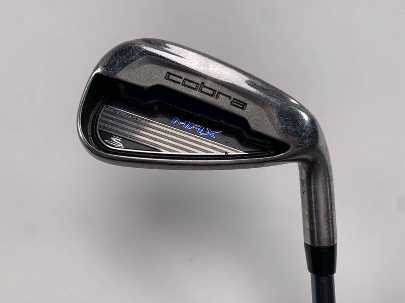 Cobra MAX Single 7 Iron White Tie X4 56g Lite Graphite Mens RH Midsize Grip