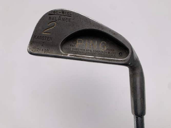 Ping Karsten I Single 2 Iron Black Dot Regular Steel Mens RH