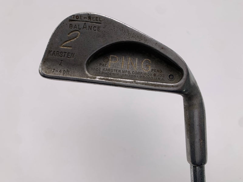 Ping Karsten I Single 2 Iron Black Dot Regular Steel Mens RH