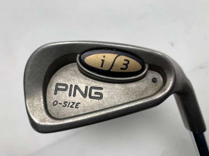 Ping i3 Oversize Single 6 Iron Black Dot Cushin JZ Stiff Steel Mens RH