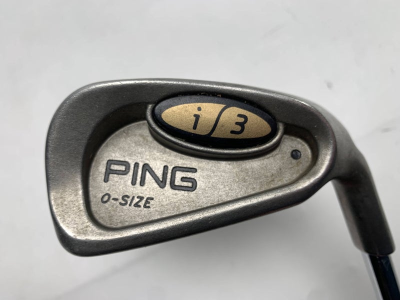 Ping i3 Oversize Single 6 Iron Black Dot Cushin JZ Stiff Steel Mens RH