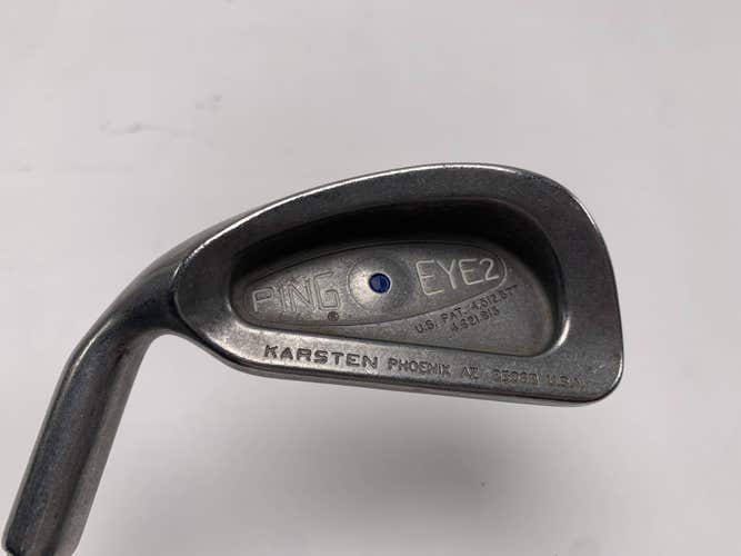 Ping Eye 2 Single 3 Iron Blue Dot 1* Up Karsten ZZ-Lite Regular Steel Mens LH