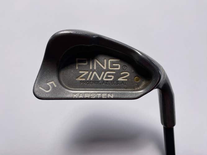 Ping Zing 2 Single 5 Iron White Dot 3* Up Karsten 101 Regular RH -2''