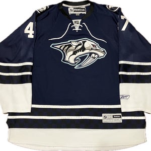 Nashville Predators Navy Alexander Radulov Reebok NHL Hockey Jersey Size 4XL