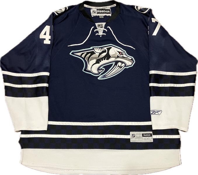 Nashville Predators Navy Alexander Radulov Reebok NHL Hockey Jersey Size 4XL