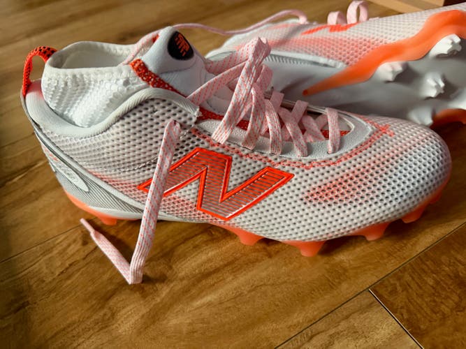 New Balance FreezeLX v5 White/Orange Size M 10.0 (W 11.5) Adult (NEW)