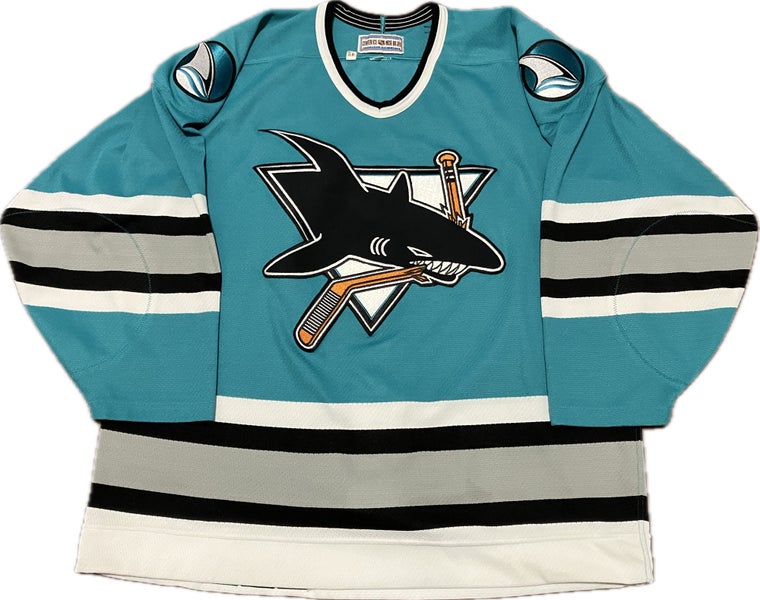 San Jose Sharks Blank CCM Center Ice NHL Hockey Jersey Size 48