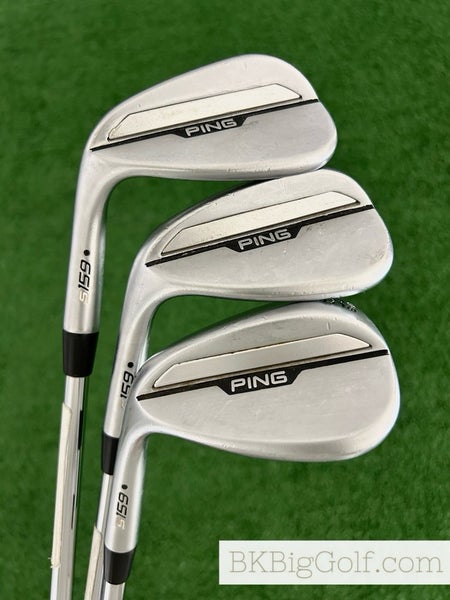 LH Ping S159 Chrome 3 Wedge Set (50, 54, & 58 Degrees)