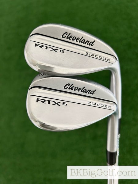 Cleveland RTX6 Zipcore Chrome 2 Wedge Set (54 & 58 Degrees)