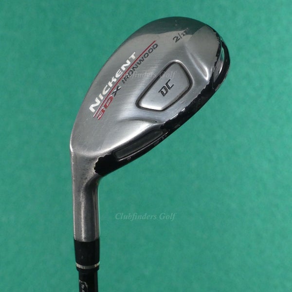 LH Nickent 3DX Ironwood DC 17 Hybrid 2 Iron Factory UST SR2 Graphite Regular
