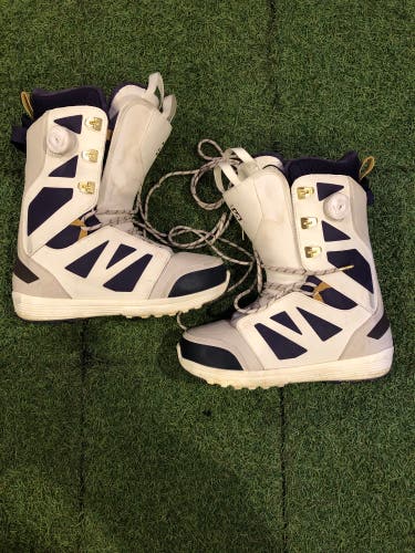 Men's 10.0 Salomon Launch Lace SJ Snowboard Boots (Used)