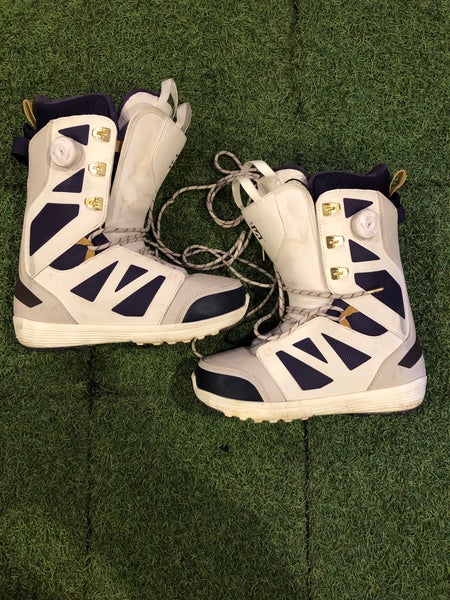 Men's 10.0 Salomon Launch Lace SJ Snowboard Boots (Used)