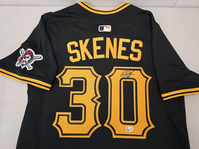 Pirates PAUL SKENES Signed Auto REAL 2025 Jersey Fanatics MLB Holo COA