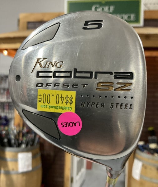 Cobra King OFFSET SZ HYPER STEEL #5 Fairway Wood 41' ALDILA Ladies Flex Graphite