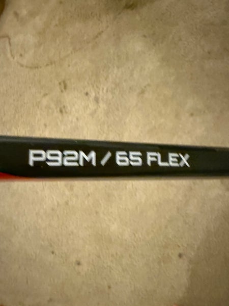 Intermediate Bauer Nexus Sync Right Handed Hockey Stick P92M 65 Flex (Used).
