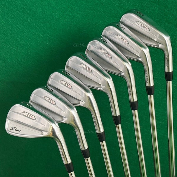 Titleist 2021 T100s Forged 4-PW Iron Set NS Pro Modus 3 Tour 120 Steel Stiff