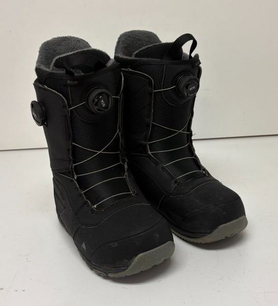 Burton Ruler Dual Boa-Coiler All-Mountain Snowboard Boots Black US 10 EU 43
