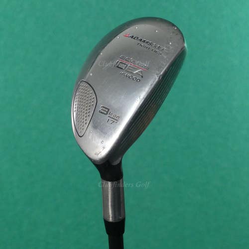Adams Tight Lies Idea i-Wood 17 Hybrid 3 Iron Factory Graphite Stiff *READ*