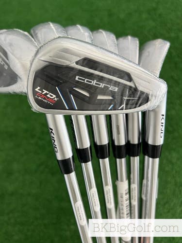 NEW Cobra King LTDx One Length Iron Set 5-G / KBS Tour Regular