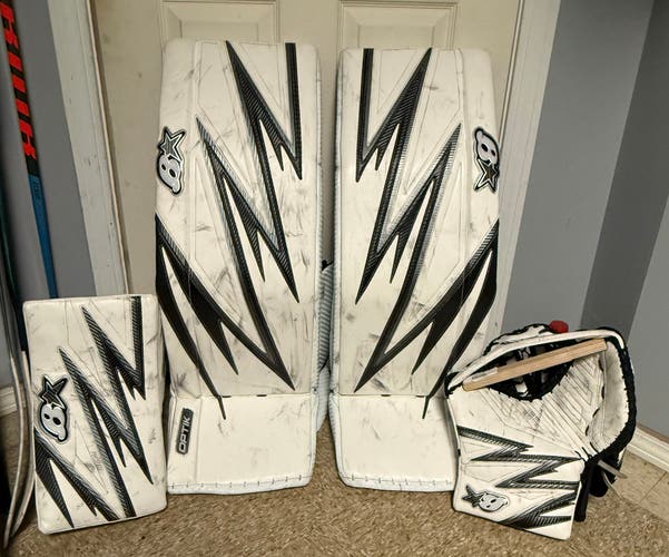 35" 2023 Brian's Optik 4 Regular Goalie Full Set (Used)