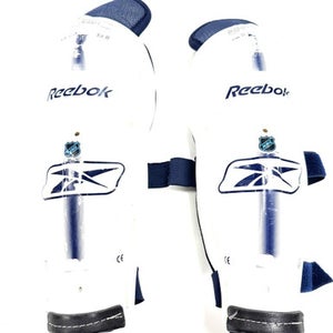 Used Reebok 2K Junior Shin Guards White 11" 11860-S000301444