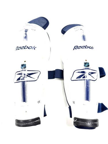 Used Reebok 2K Junior Shin Guards White 11" 11860-S000301444