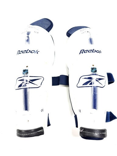 Used Reebok 2K Junior Shin Guards White 11" 11860-S000301444