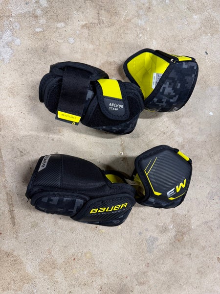 Junior Medium Bauer Supreme M3 Elbow Pads (Used)