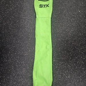 Used STX LAX Accessories Stick Bags Neon Green 11849-S000033830