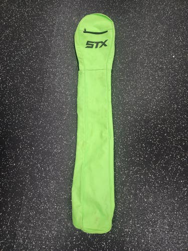 Used STX LAX Accessories Stick Bags Neon Green 11849-S000033830