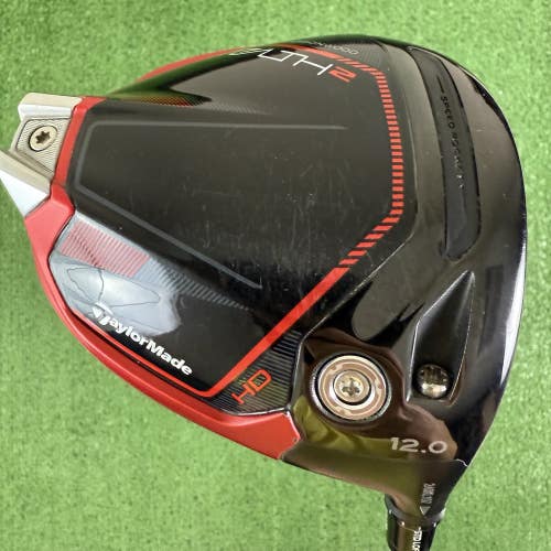 TaylorMade Stealth 2 HD 12 Driver Senior A Flex Grafalloy Prolaunch Blue 45g 45