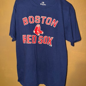 Fanatics MLB Boston Red Sox Baseball Graphic T Shirt Mens Size Large Used