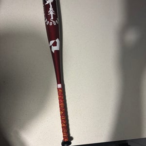 2025 DeMarini Voodoo One Alloy USSSA Certified Bat (-10) 20 oz 30" (Used)
