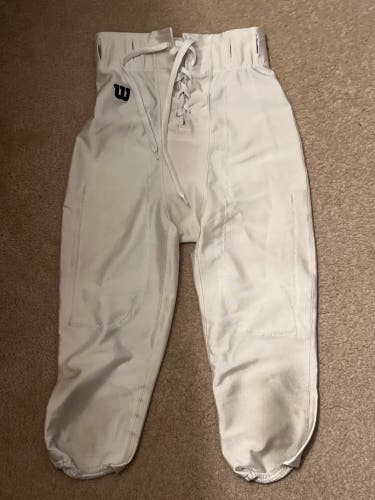 White Men's Small Adult Wilson Game Pants (Used)