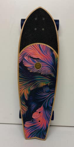 Globe Sun City 9" x 30" Cruiser Skateboard Tensor Trucks Globe Wheels EXCELLENT