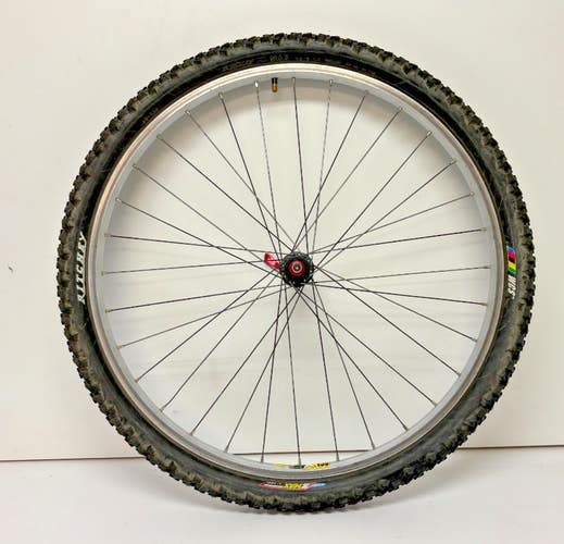 Mavic X 138 32-Spoke Aluminum 26" QR Front Wheel Specialized Hub Ritchey Tire