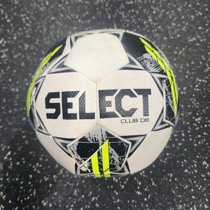 Used Select CLUB DB All Size Soccer Ball White 4 11849-S000032188