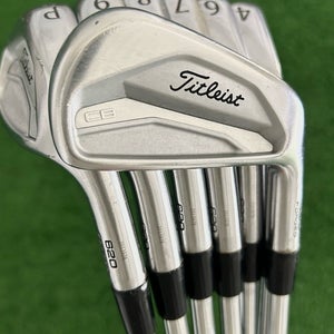 Titleist 620 CB Forged Iron Set 4-P / Dynamic Gold X100 Extra Stiff
