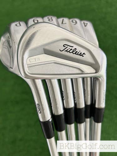 Titleist 620 CB Forged Iron Set 4-P / Dynamic Gold X100 Extra Stiff