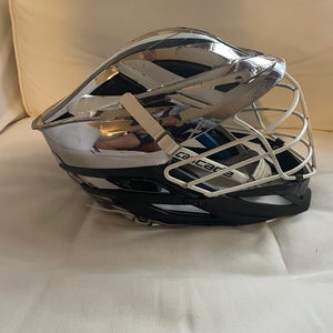 Cascade XRS Lacrosse Helmet - Chrome Silver (Retail: $350)
