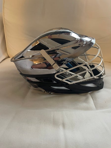 Cascade XRS Lacrosse Helmet - Chrome Silver (Retail: $350)