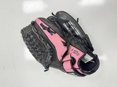 Used Mizuno FINCH RH Throw Fastpitch Gloves Black 11 1/2" 11860-S000301288