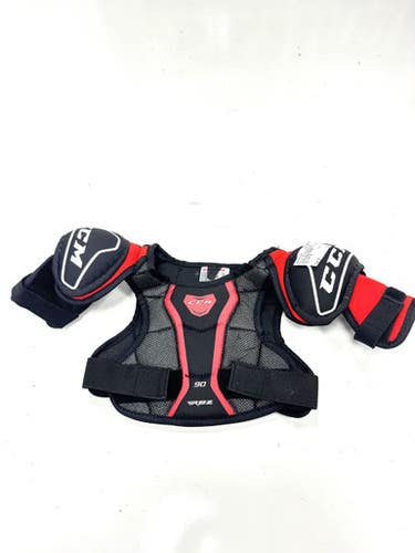 Used CCM RBZ 90 Youth Shoulder Pads SM 11860-S000301336